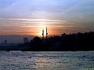 foto de Turqu�a: paisaje de puesta de sol en el B�sforo