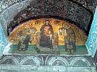 foto de Turqu�a: mosaico de Jesucristo el Poderoso de Santa Sof�a