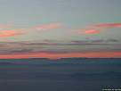 paisaje del anochecer en Barcelona desde el Avi�n