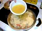 caldo de hervir mejillones